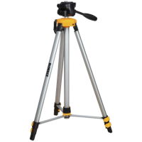 DEWALT Laser Level Tripod, ¼ x 20 Thread Mount, Collapsible Legs, Non-Skid Feet, Carrying Pouch.