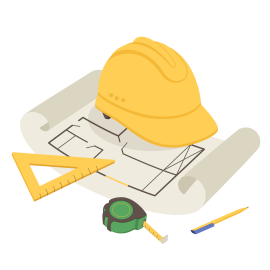 Design of an apartment floor plan